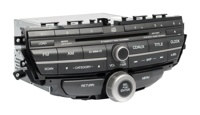 Alt view image 3 of 5 - 2008-2009 Honda Accord AM FM Radio 6 Disc CD MP3 Player 39101-TE0-A511-M1 3PA6