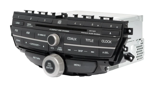 Alt view image 2 of 5 - 2008-2009 Honda Accord AM FM Radio 6 Disc CD MP3 Player 39101-TE0-A511-M1 3PA6