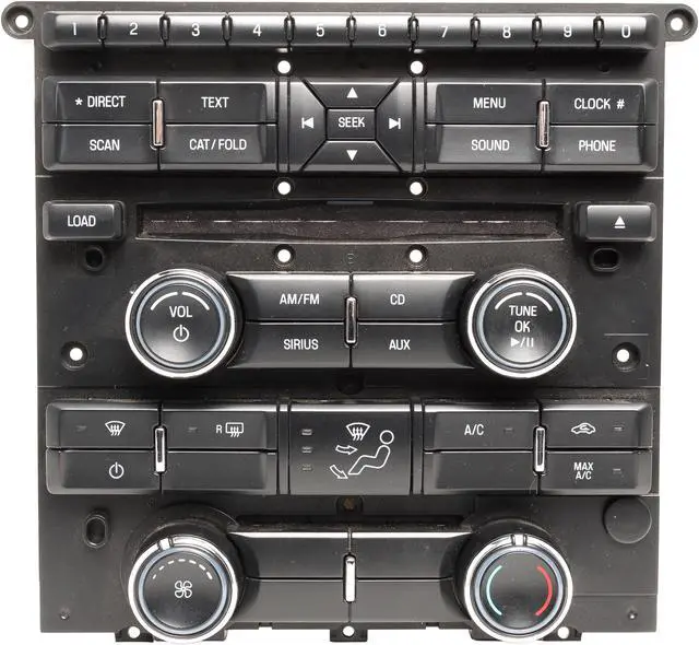 Main image of 2010 Ford Mustang OEM Radio Audio Climate Control Panel AR3T-18A802-JA