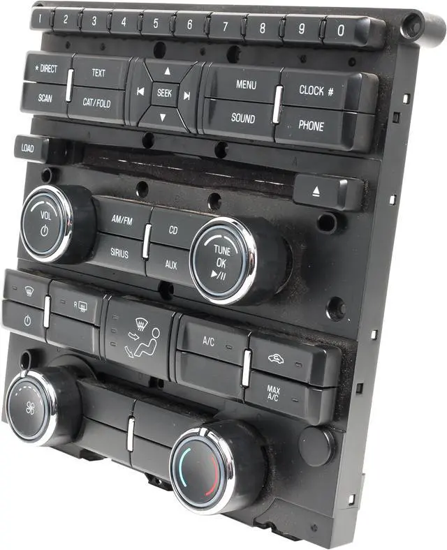 Alt view image 2 of 4 - 2010 Ford Mustang OEM Radio Audio Climate Control Panel AR3T-18A802-JA
