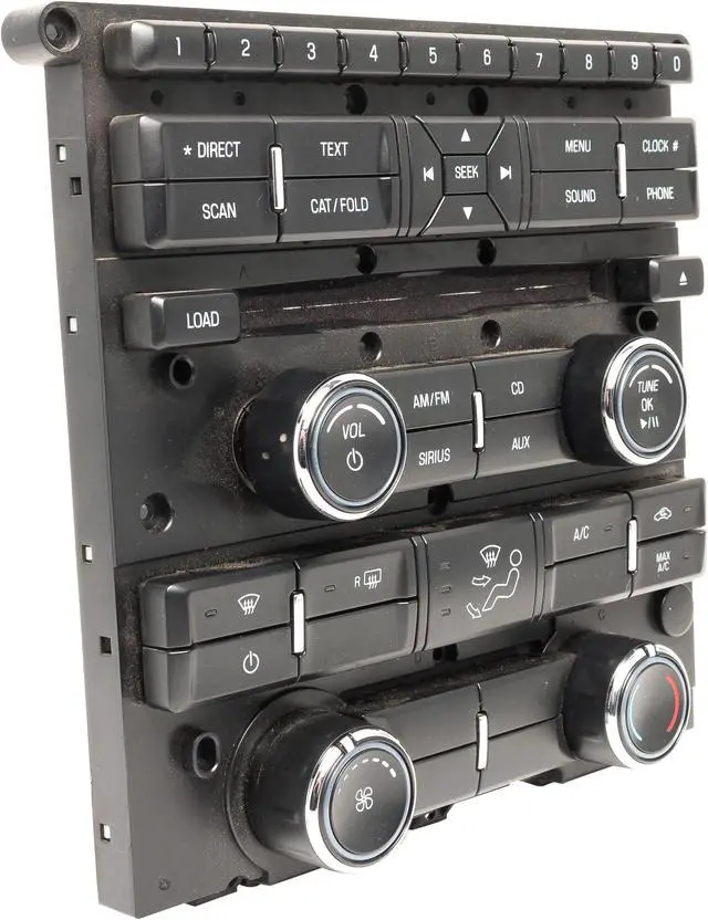 Alt view image 3 of 4 - 2010 Ford Mustang OEM Radio Audio Climate Control Panel AR3T-18A802-JA