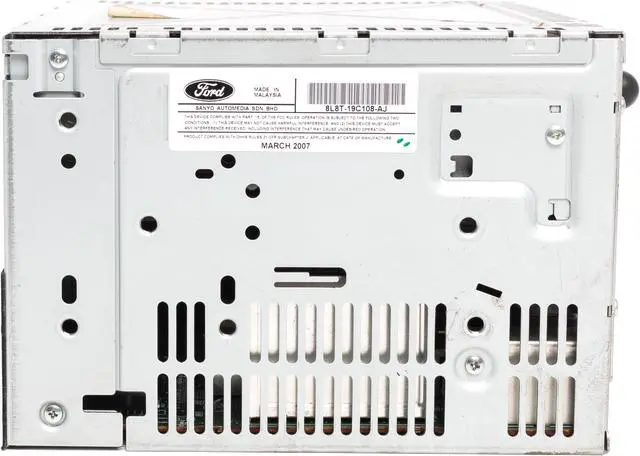 Alt view image 5 of 5 - 2008 Ford Escape Mercury AM FM 6 Disc CD mp3 Faceless Radio 8L8T-19C108-AJ