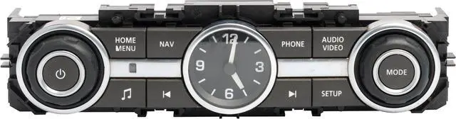 Main image of 2013-2015 Land Rover LR2 Audio Control Panel with Clock DH52-18C858-BA