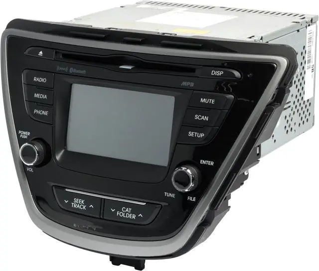 Alt view image 2 of 5 - 2014-16 Hyundai Elantra AM FM Radio XM Single Disc CD MP3 Player 96180-3X165GU