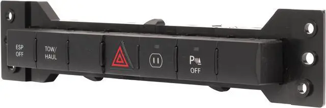 Alt view image 2 of 4 - 2008-2010 Jeep Grand Cherokee Hazard Light Tow/Haul ESP Switch P04602904AC
