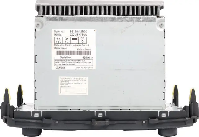 Alt view image 5 of 5 - 2009 Toyota Corolla AM FM Satellite-Capable Radio CD Player 8612012B30 Opt 51840