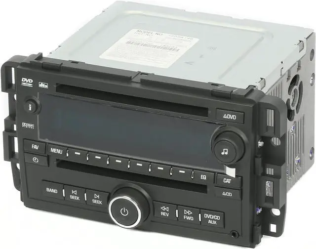 Alt view image 3 of 6 - Chevy GMC Truck 2007-08 Radio AM FM CD DVD Player Bluetooth 15884146 UVA Unlock