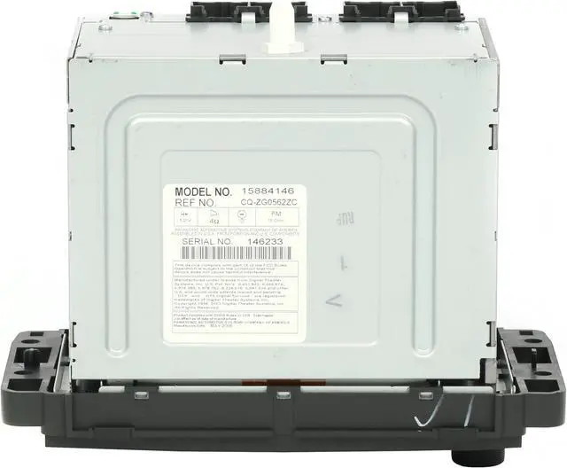 Alt view image 6 of 6 - Chevy GMC Truck 2007-08 Radio AM FM CD DVD Player Bluetooth 15884146 UVA Unlock