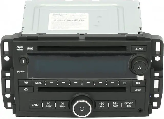 Alt view image 2 of 6 - Chevy GMC Truck 2007-08 Radio AM FM CD DVD Player Bluetooth 15884146 UVA Unlock