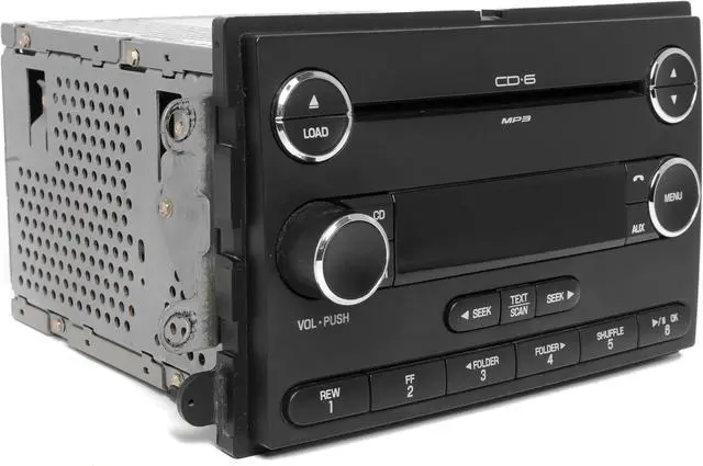 Alt view image 4 of 6 - 2008-2009 Ford Taurus X OEM AM FM Mp3 6 CD Radio w Bluetooth Mod 8F9T-18C815-HA