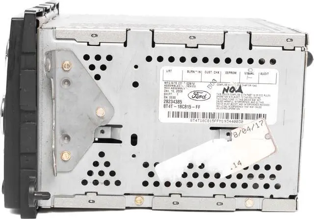 Alt view image 6 of 6 - 2009-10 Lincoln MKX Ford Edge OEM AM FM Radio w Bluetooth Upgrade 8T4T-18C815-FF