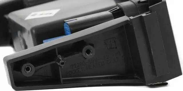 Alt view image 5 of 5 - 2003-2005 Honda Pilot Heated Front Seat Controls with Cubby 77280-S9V-A2-M1