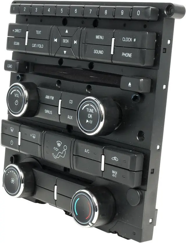 Alt view image 2 of 4 - Radio and Climate Control Panel Ford 2011-2014 Mustang CR3T-18A802-JA