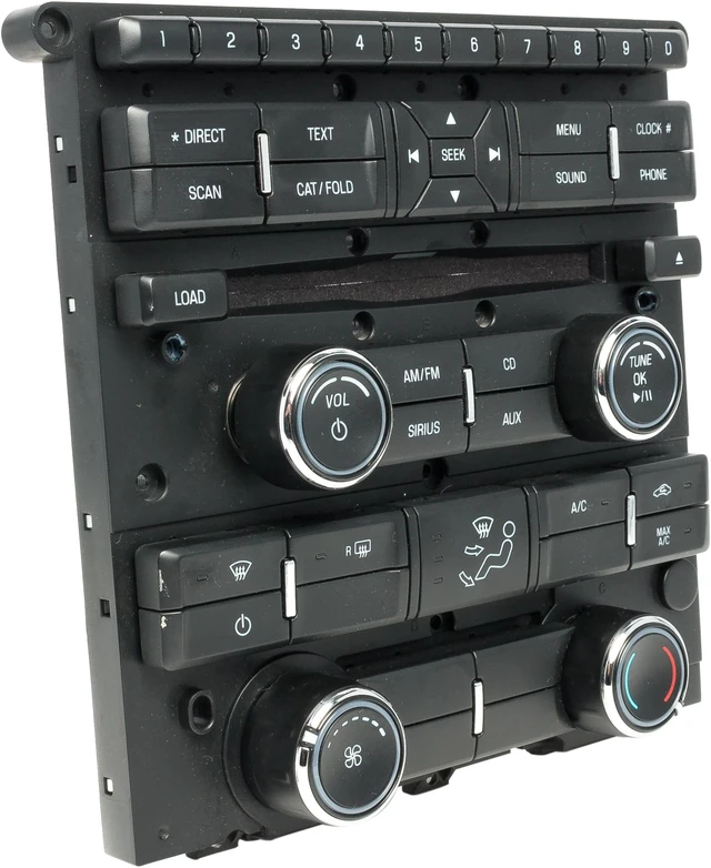 Alt view image 3 of 4 - Radio and Climate Control Panel Ford 2011-2014 Mustang CR3T-18A802-JA