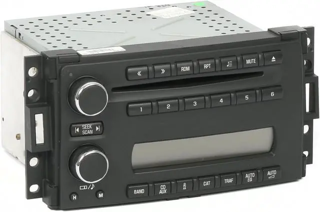 Alt view image 2 of 6 - Buick 2005-2007 Terraza Radio AM FM Single Disc CD Receiver 15862751 Opt US8