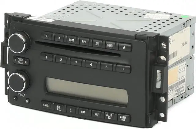 Alt view image 3 of 6 - Buick 2005-2007 Terraza Radio AM FM Single Disc CD Receiver 15862751 Opt US8