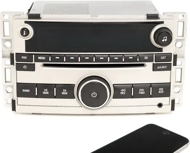 Main image of Chevrolet Pontiac 2009-2010 Cobalt G5 AMFM CD Radio w Bluetooth Upgrade 20835357