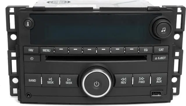 Main image of Chevrolet HHR 2009-2011 Radio AM FM USB Mp3 Stereo CD Player w Aux 20788673 UUI