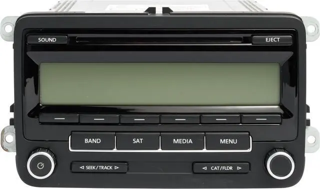 Main image of 2010-14 Volkswagen Golf Jetta GTI GLI AM FM SiriusXM Single-Disc CD 1K0035164