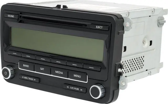 Alt view image 2 of 5 - 2010-14 Volkswagen Golf Jetta GTI GLI AM FM SiriusXM Single-Disc CD 1K0035164