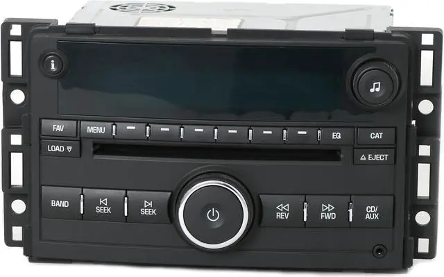 Alt view image 2 of 7 - 2007-2008 Chevy Cobalt Pontiac G5 AM FM Radio 6 Disc Player w Aux Input 25780215