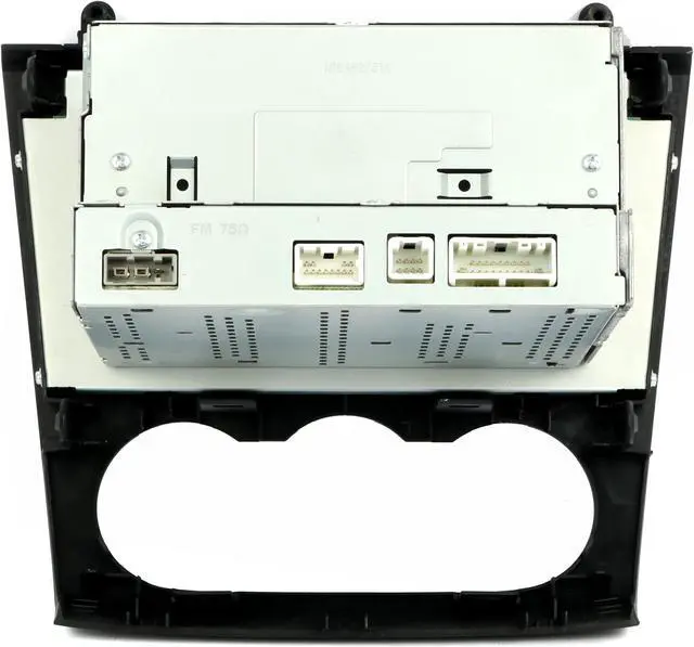 Alt view image 5 of 6 - 2007-09 Nissan Altima Single CD Player AM FM Radio PY13B w Aux Input 28185ZN40A