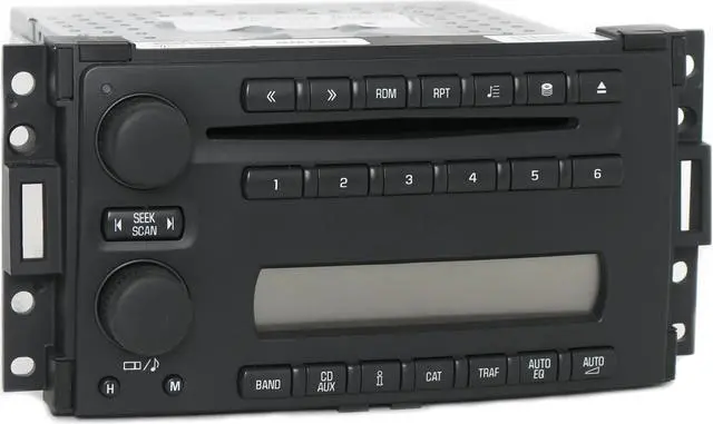 Alt view image 5 of 7 - 2005-2007 Chevy Uplander Saturn Relay AM FM  Radio 6 Disc mp3 CD Player 15209241