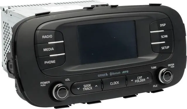 Alt view image 3 of 5 - 2015-2016 Kia Soul AM FM Receiver Sirius XM Bluetooth MP3 Player 96180-B2200CA