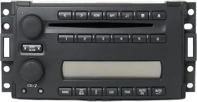 Main image of 2005-2007 Chevy Uplander Saturn Relay AM FM  Radio 6 Disc mp3 CD Player 15209241