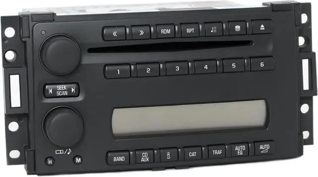 Alt view image 3 of 7 - 2005-2007 Chevy Uplander Saturn Relay AM FM  Radio 6 Disc mp3 CD Player 15209241