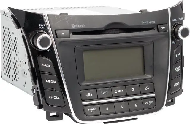Alt view image 3 of 5 - 2013-2015 Hyundai Elantra AM FM Sirius XM MP3 Bluetooth CD Player 96170-A5170GU