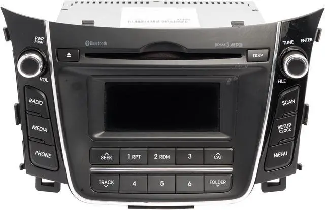Main image of 2016-17 Hyundai Elantra AM FM MP3 Bluetooth Single-Disc CD Player 96170-A5260GU