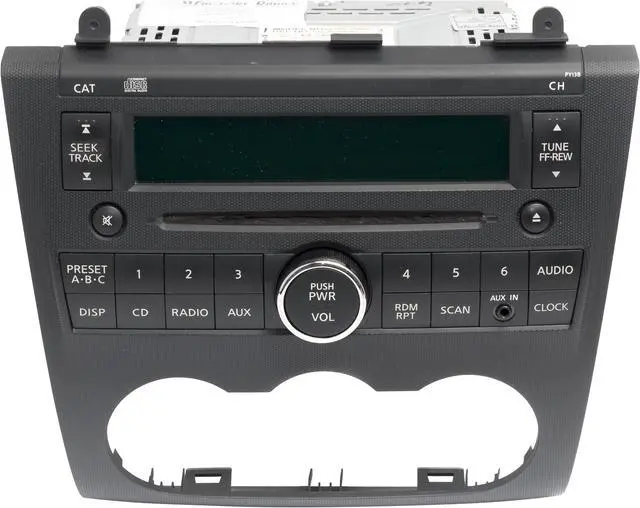 Main image of 2007-2009 Nissan Altima AM FM Radio Single Disc CD Auxiliary Input 28185JA000