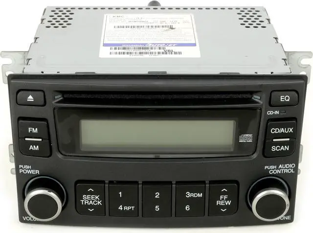 Alt view image 2 of 6 - 2008 Kia Optima Magentis AM FM CD EQ Option Code M446 96140-2G600T0