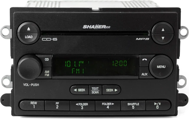 Main image of 08 Ford Mustang AM FM 6 Disc CD Player Stereo Receiver Shaker 500 8R3T-18C815-GC