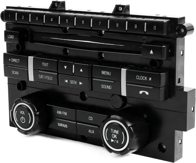 Alt view image 2 of 4 - 2009-2010 Ford F-150 Radio Control Panel Part Number 9L3T-18A802-HB