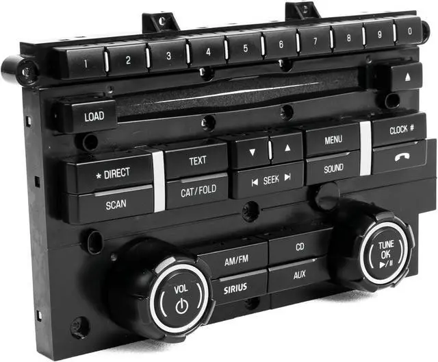 Alt view image 3 of 4 - 2009-2010 Ford F-150 Radio Control Panel Part Number 9L3T-18A802-HB