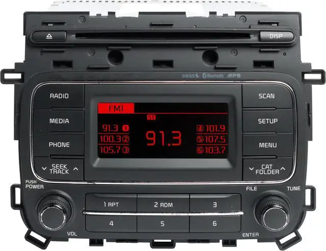 Main image of 2014-2016 Kia Forte AM FM MP3 w/ CD Bluetooth and SiriusXM Ready 96170-A7171WK