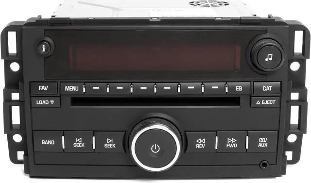 Alt view image 2 of 6 - 2007-2008 GMC Acadia AM FM 6 CD Player Radio w Aux & Bluetooth Upgrade 25827118
