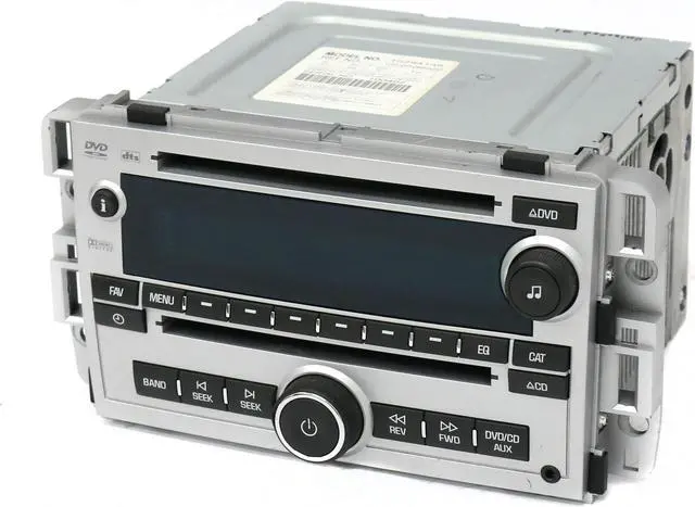 Alt view image 3 of 6 - 2007-2008 Chevy Equinox AM FM CD DVD mp3 Player Aux Bluetooth Opt UUC 15294138