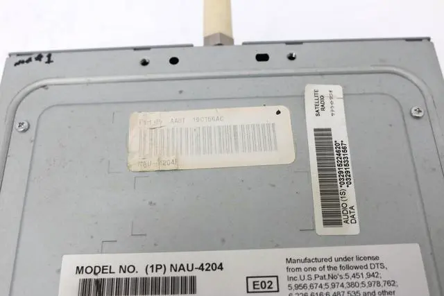 Alt view image 7 of 7 - 2010 Ford Flex AM FM Radio Single Disc CD Player Satellite Ready AA8T-19C156-AC