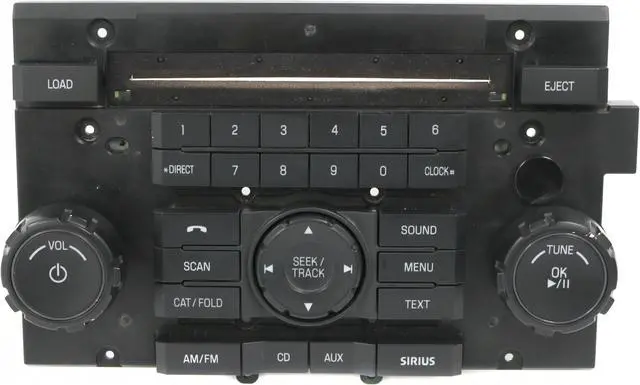 Main image of 2009-12 Ford Escape Mercury Mariner OEM AM FM Radio Control Panel 9L8T-18A802-BA