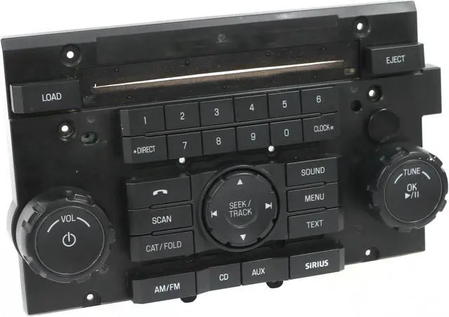 Alt view image 3 of 5 - 2009-12 Ford Escape Mercury Mariner OEM AM FM Radio Control Panel 9L8T-18A802-BA