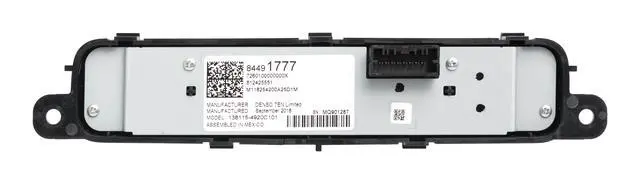 Alt view image 4 of 4 - 2016-19 Chevrolet Silverado 2500 Audio Control Panel Switch Model Number 8449177