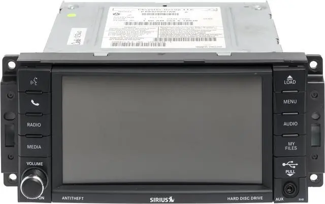 Main image of 2012-20 Dodge Caravan Audio Radio 6.5" Screen Navigation Part 68325237AB Opt RHB