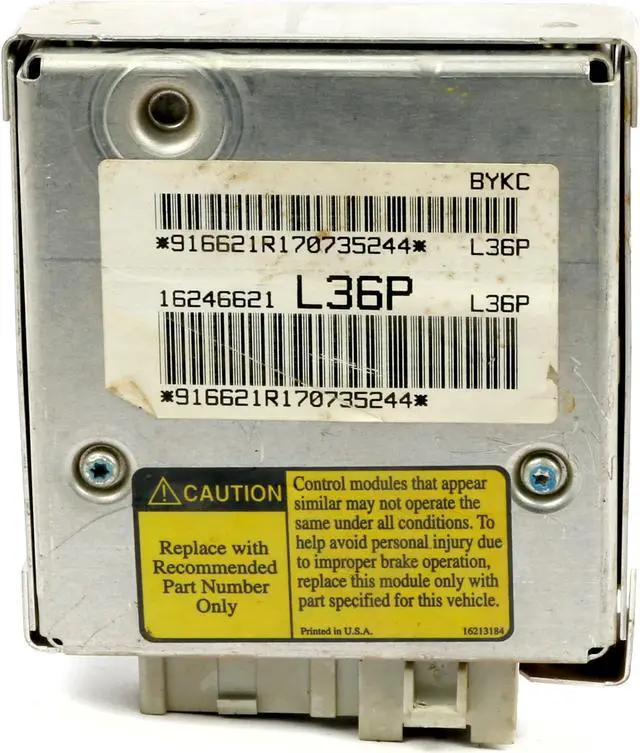 Main image of 1997 Pontiac Grand Prix ABS Steering LH OEM Chassis Control Module Part 16246621