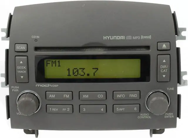 Main image of 2008 Hyundai Sonata Radio AM FM CD Satellite 96180-0A600QZ Opt 960S