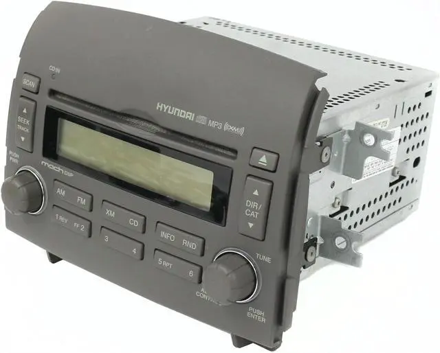 Alt view image 2 of 5 - 2008 Hyundai Sonata Radio AM FM CD Satellite 96180-0A600QZ Opt 960S
