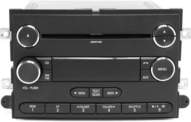 Alt view image 2 of 6 - Ford Explorer 2008-2009 AM FM CD Radio With Bluetooth Mod Upgrade 9L2T-18C869-AB
