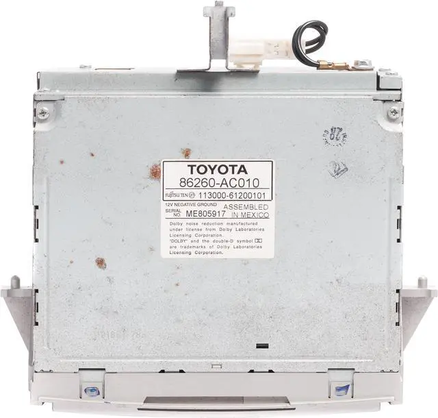 Alt view image 5 of 5 - 2005-2007 Toyota Avalon Audio Cassette Player Receiver 86260-AC010 Option 14113